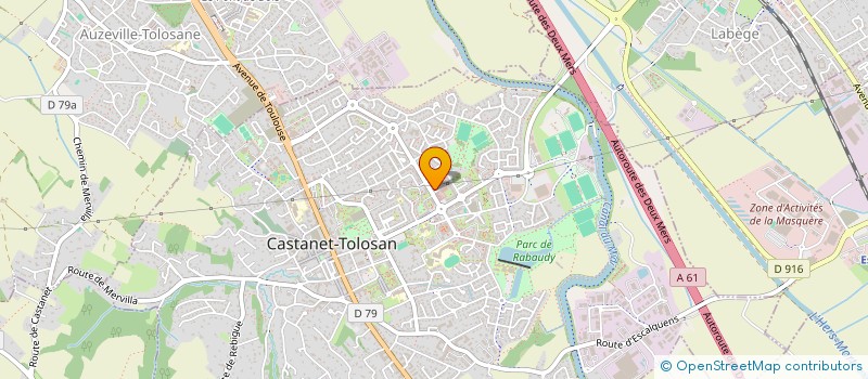 localisation de l'entreprise MADAME LATIFA LINOUBLI à CASTANET-TOLOSAN
