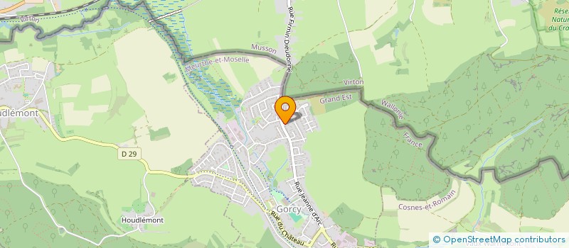 localisation de l'entreprise MADAME LATIFA LOUGHLIMI  GORCY