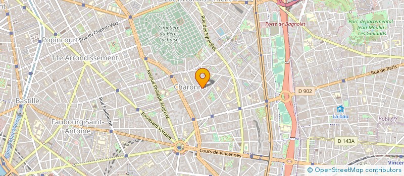 localisation de l'entreprise MADAME LATIFA LYAZIDI  PARIS