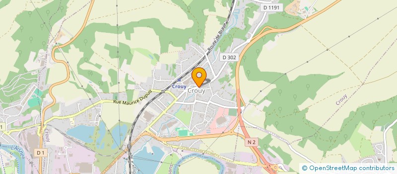 localisation de l'entreprise MADAME LATIFA MAHBOUB  CROUY