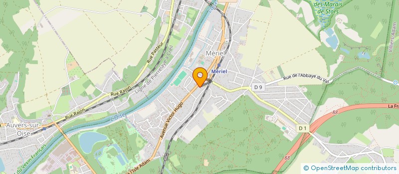 localisation de l'entreprise MADAME LATIFA MAKROUM  MERIEL