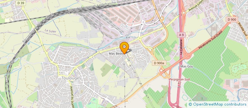 localisation de l'entreprise MADAME LATIFA NAAM  PERPIGNAN