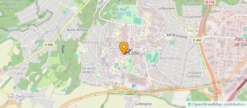 localisation de l'entreprise MADAME LATIFA OUAALI à LES ULIS