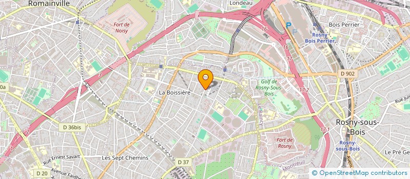 localisation de l'entreprise MADAME LATIFA RIAHI à MONTREUIL