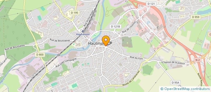 localisation de l'entreprise MADAME LATIFA SENHAJI à HAUTMONT