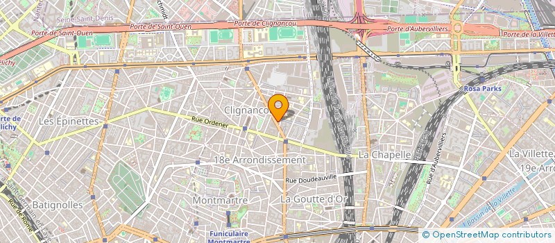 localisation de l'entreprise MADAME LATIFA TALEB  PARIS