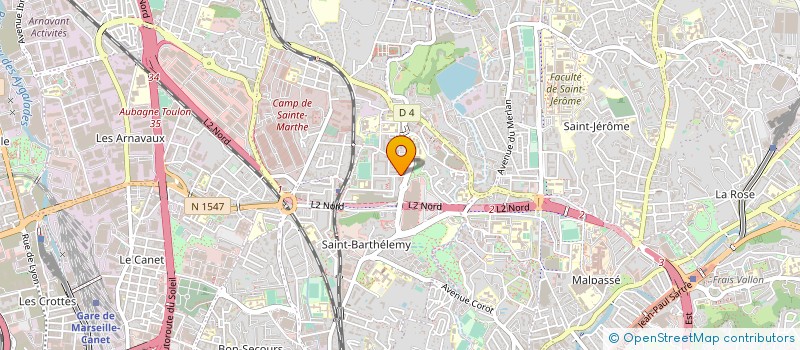 localisation de l'entreprise MADAME LATIFA TIR à MARSEILLE