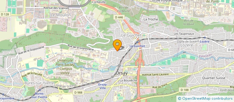 localisation de l'entreprise MADAME LATIFATOU DIALLO à ORSAY