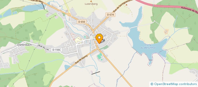 localisation de l'entreprise MADAME LATIFE YAVUZ  PUTTELANGE-AUX-LACS