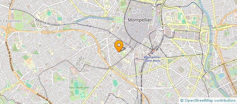 localisation de l'entreprise MADAME LATRELLE JAMES à MONTPELLIER
