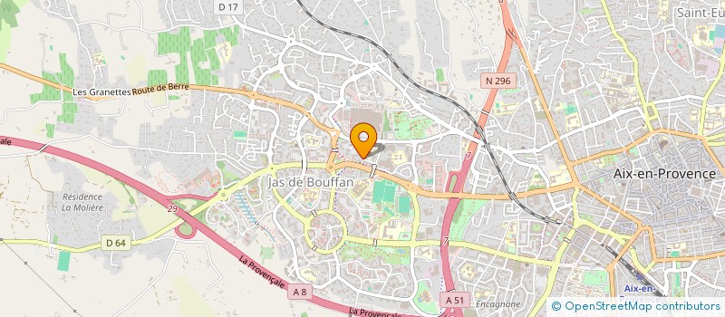 localisation de l'entreprise MADAME LAUBNA ROMDHANI  AIX-EN-PROVENCE