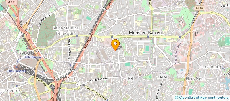 localisation de l'entreprise MADAME LAUDE GRIVOBAL  MONS-EN-BARUL