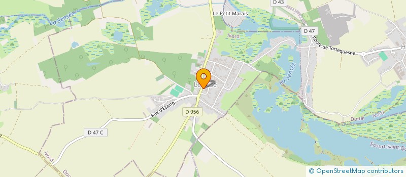 localisation de l'entreprise MADAME LAUGANE GOGUET  LECLUSE