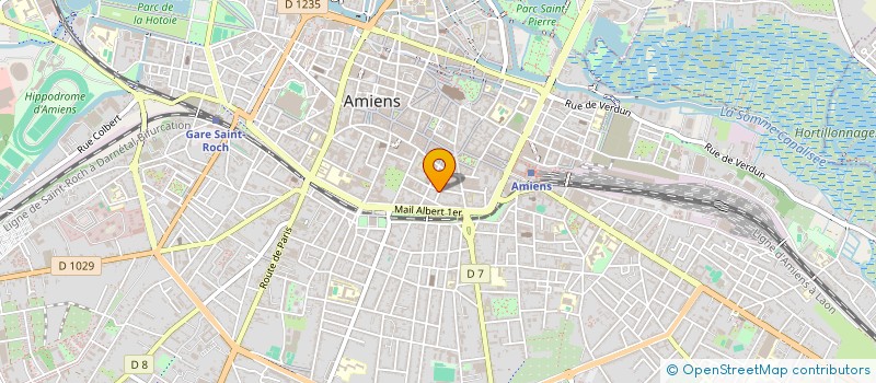 localisation de l'entreprise MADAME LAUGANNE DEVRAIGNE à AMIENS