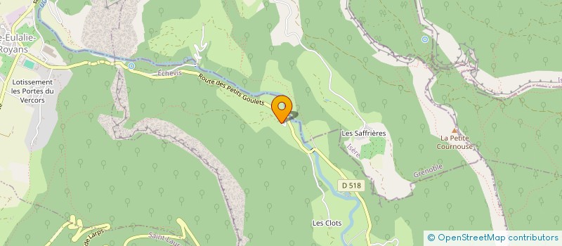 localisation de l'entreprise MADAME LAUNE LEFEVRE  ECHEVIS