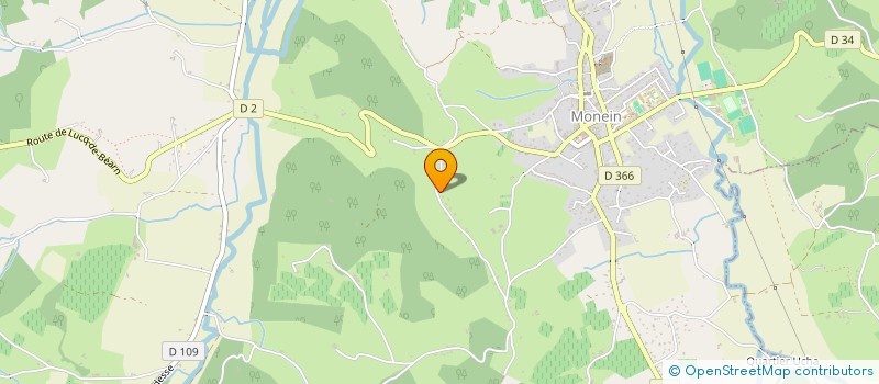 localisation de l'entreprise MADAME LAURA ABADIE  MONEIN