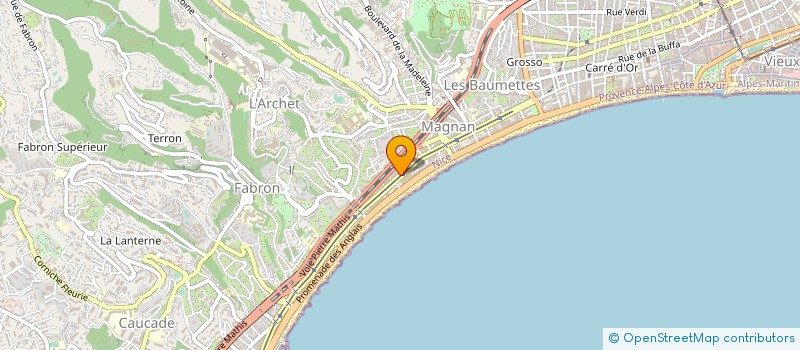 localisation de l'entreprise MADAME LAURA ABOULKER à NICE