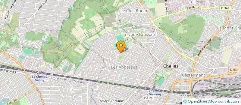 localisation de l'entreprise MADAME LAURA ADDAMO  CHELLES