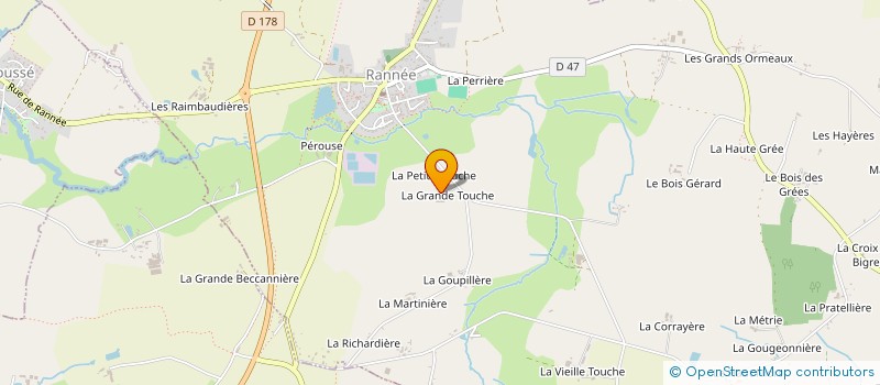 localisation de l'entreprise MADAME LAURA-ADINA ALEXIE  DROUGES