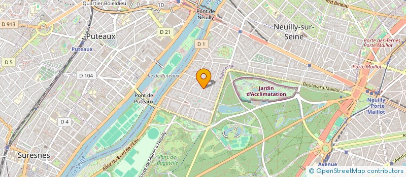 localisation de l'entreprise MADAME LAURA ADRAI à NEUILLY-SUR-SEINE