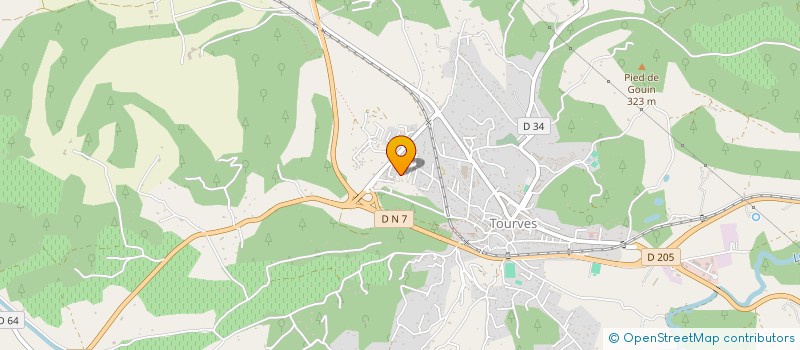 localisation de l'entreprise MADAME LAURA ALAMINOS-INCERTI  TOURVES