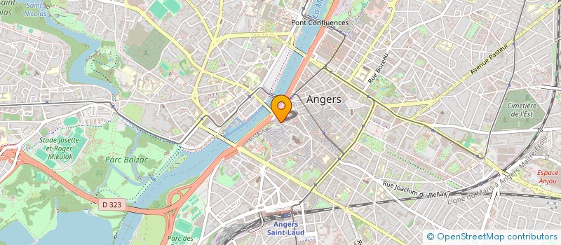 localisation de l'entreprise MADAME LAURA ALARY--HEINRY à ANGERS