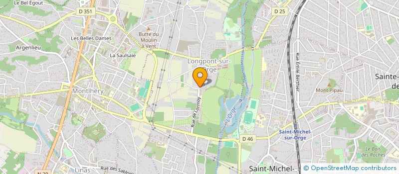 localisation de l'entreprise MADAME LAURA ALICE JULIETTE GALLET  LONGPONT-SUR-ORGE
