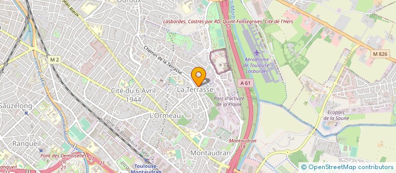 localisation de l'entreprise MADAME LAURA ALVES CORREA à TOULOUSE