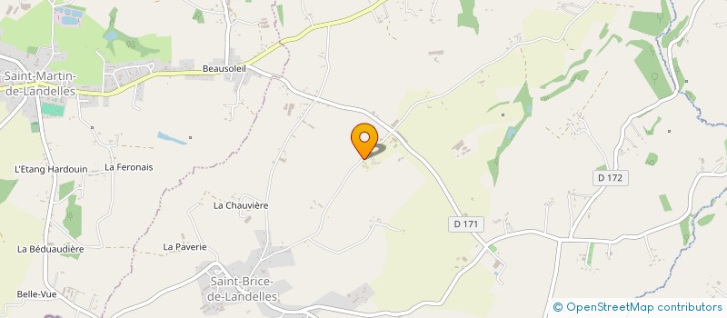 localisation de l'entreprise MADAME LAURA AMANDA  SAINT-BRICE-DE-LANDELLES