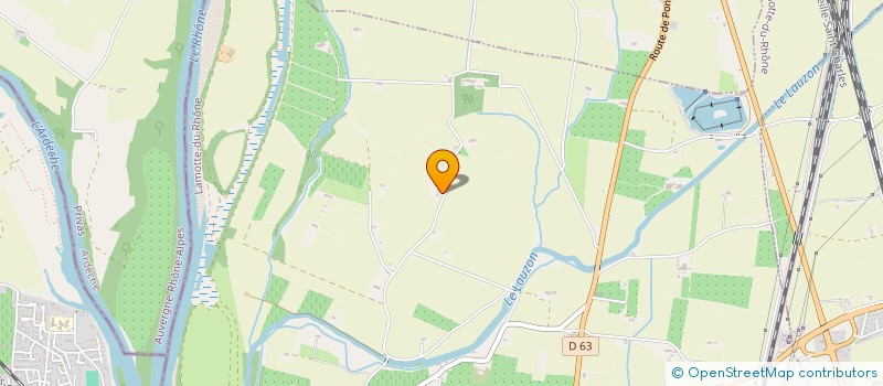 localisation de l'entreprise MADAME LAURA AMIEL  LAMOTTE-DU-RHONE