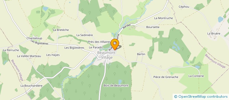 localisation de l'entreprise MADAME LAURA ANDRAULT  BEAUMONT-VILLAGE