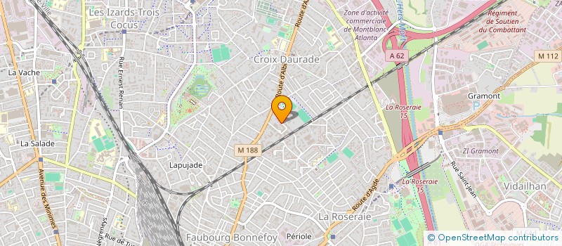 localisation de l'entreprise MADAME LAURA ANDRE à TOULOUSE