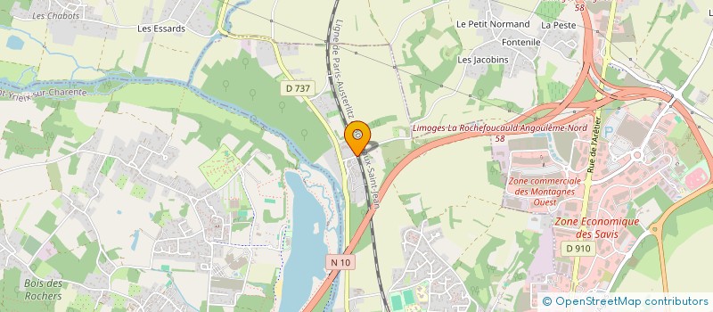 localisation de l'entreprise MADAME LAURA ANDUEZA  GOND-PONTOUVRE