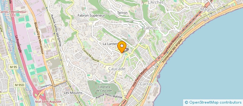localisation de l'entreprise MADAME LAURA ANGEL à NICE