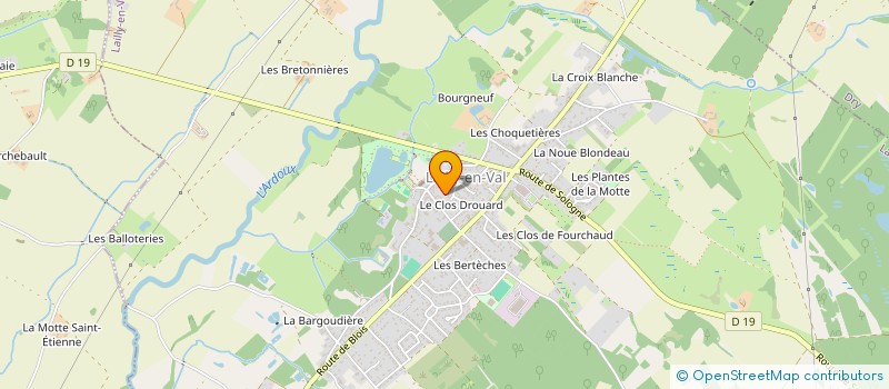 localisation de l'entreprise MADAME LAURA ANNOOT à LAILLY-EN-VAL
