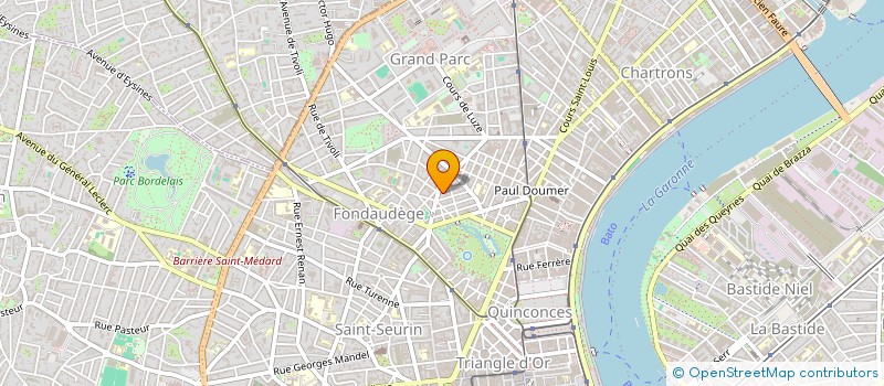 localisation de l'entreprise MADAME LAURA ARANGO GEUTE  BORDEAUX