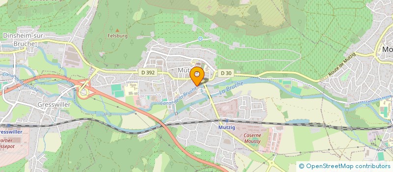 localisation de l'entreprise MADAME LAURA ARBOGAST  MUTZIG