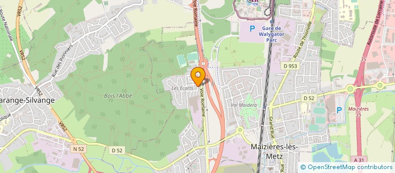 localisation de l'entreprise MADAME LAURA ARGILLI  MAIZIERES-LES-METZ