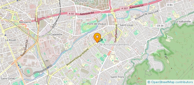 localisation de l'entreprise MADAME LAURA ARNOUX à MARSEILLE