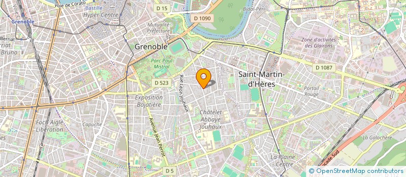 localisation de l'entreprise MADAME LAURA ARSAC  GRENOBLE