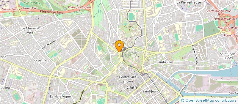 localisation de l'entreprise MADAME LAURA ARTIGA SAINZ  CAEN