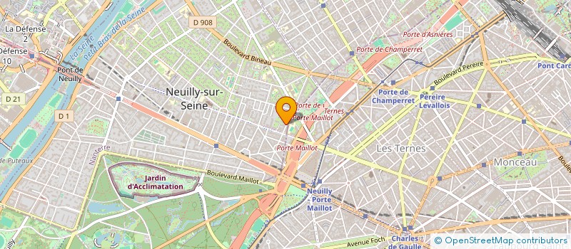 localisation de l'entreprise MADAME LAURA ASHLEY à NEUILLY-SUR-SEINE