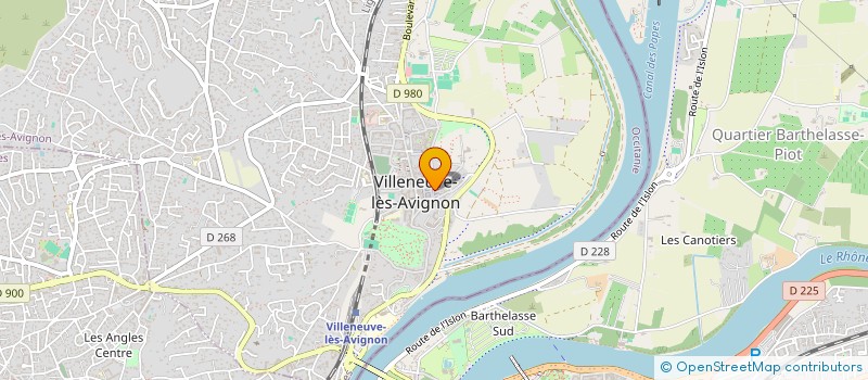 localisation de l'entreprise MADAME LAURA AUBERT  VILLENEUVE-LES-AVIGNON