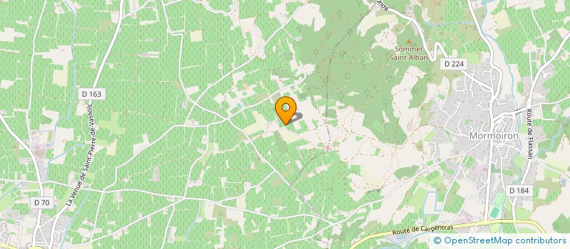 localisation de l'entreprise MADAME LAURA AUBERT  MAZAN