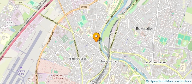 localisation de l'entreprise MADAME LAURA AURIAULT  POITIERS