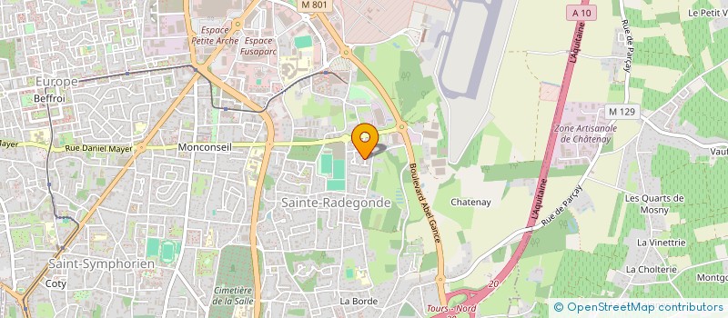 localisation de l'entreprise MADAME LAURA AVENARD  TOURS