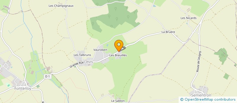 localisation de l'entreprise MADAME LAURA BAENA  LEVIS