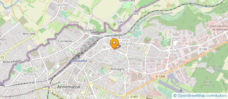 localisation de l'entreprise MADAME LAURA BAHOUE  VILLE-LA-GRAND