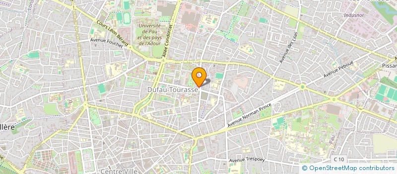 localisation de l'entreprise MADAME LAURA BAILLET  PAU