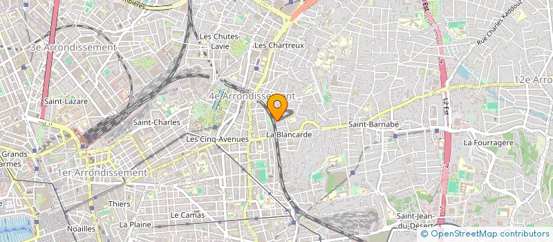 localisation de l'entreprise MADAME LAURA BALAVEN  MARSEILLE
